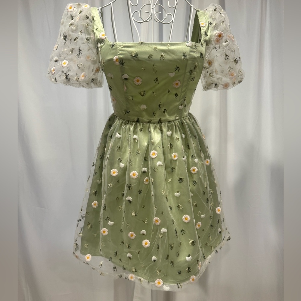 Dolls Kill Daisy Babydoll Dress - Picture 1 of 2